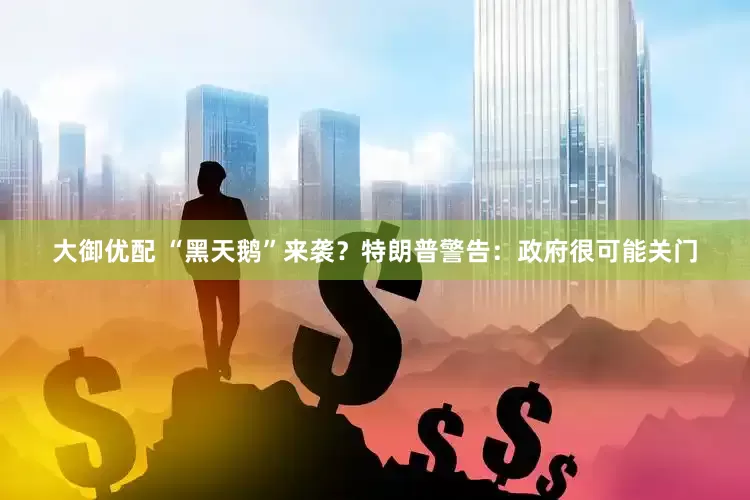 大御优配 “黑天鹅”来袭？特朗普警告：政府很可能关门